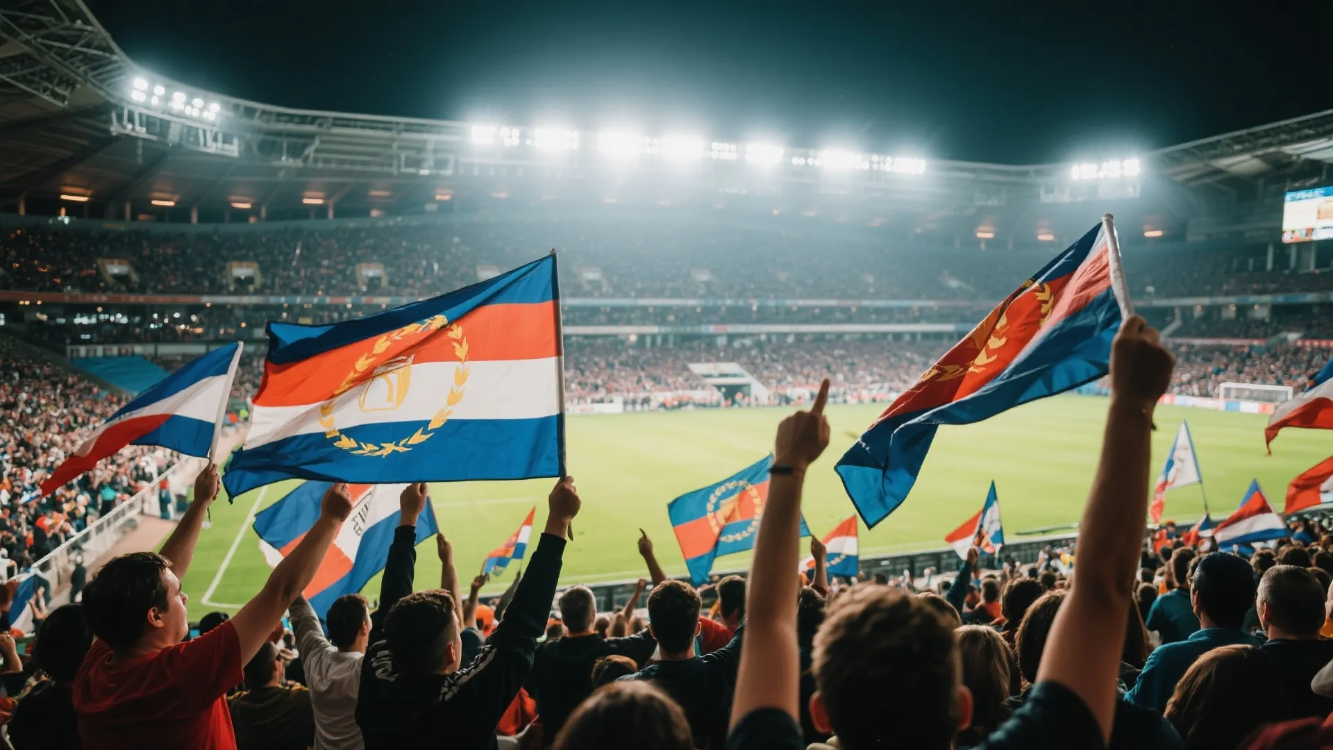 hero background stadium